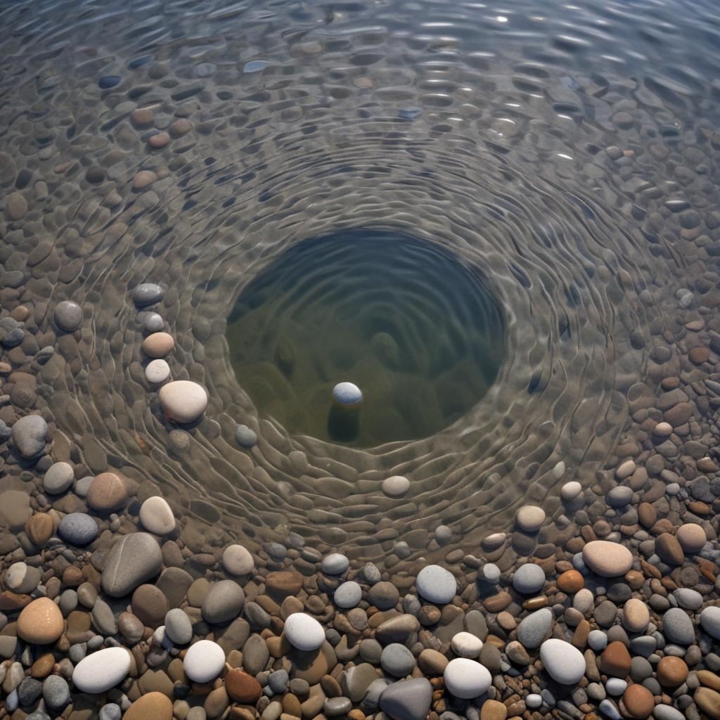 The ripple effect of a single positive action.